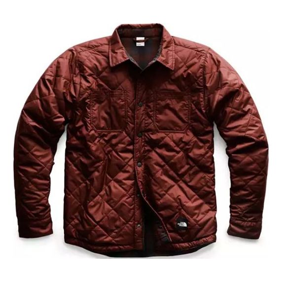 Prešívaná bunda The North Face Insulated  Shirt Jacket Červená | NF0A3LZH38X