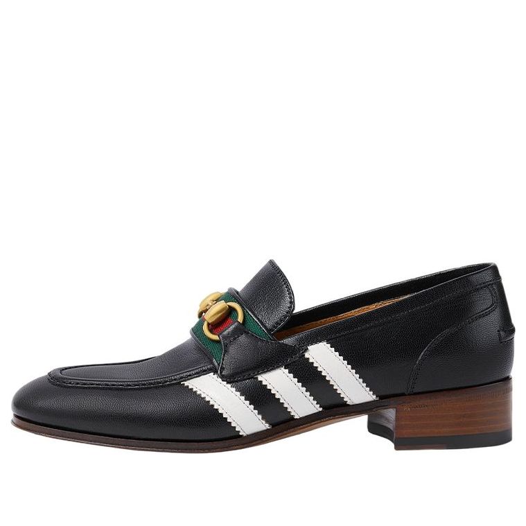 Tenisky a topánky Gucci Adidas x  Leather Loafers Čierna | 702284-1DOQ0-1061
