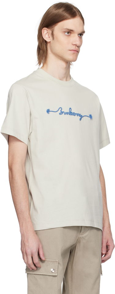 Tričko Burberry Burberry Knot Logo Cotton T-Shirt Béžová | 8106294, 1