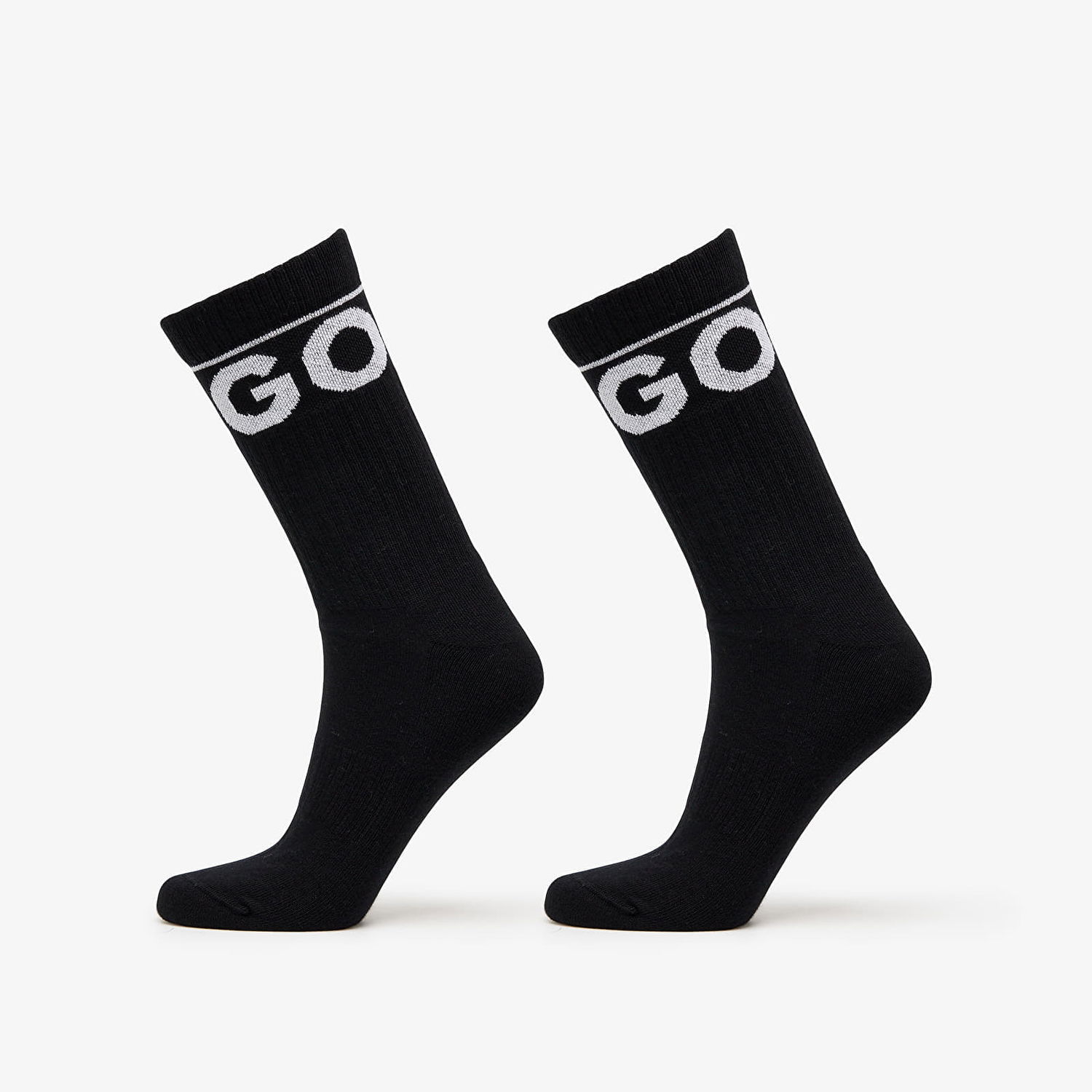 Ponožky BOSS Iconic Socks 2-Pack Black Čierna | 50510647-001, 0