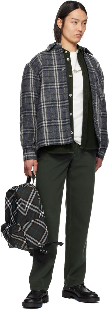 Tričko Burberry Burberry Surfer Knight Cotton T-Shirt Biela | 8109085, 3
