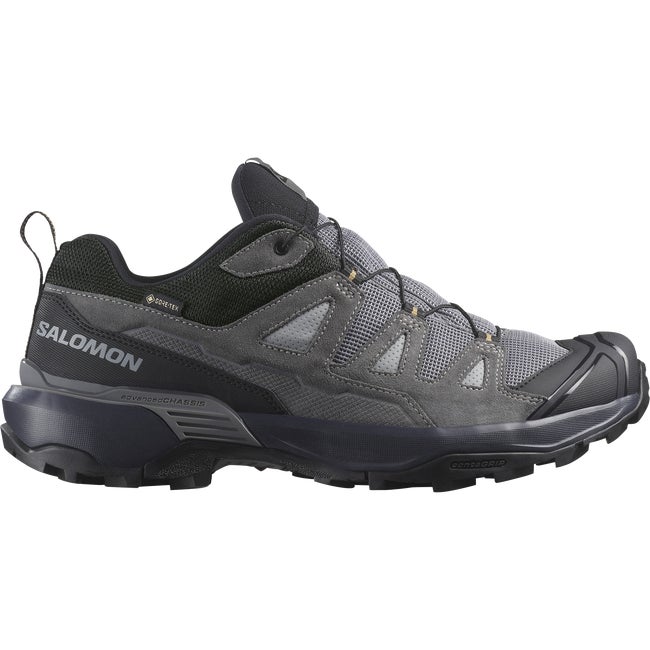 Tenisky a topánky Salomon X Ultra 360 Leather GTX Hiking Shoes Šedá | L47571400, 1