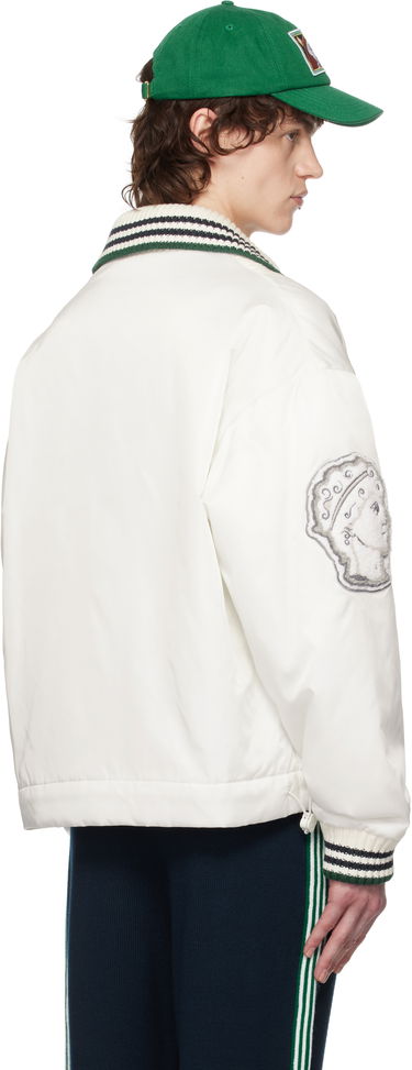 Bomber bunda Casablanca Casablanca Coach Jacket Biela | MPS25-OT-164-01, 2