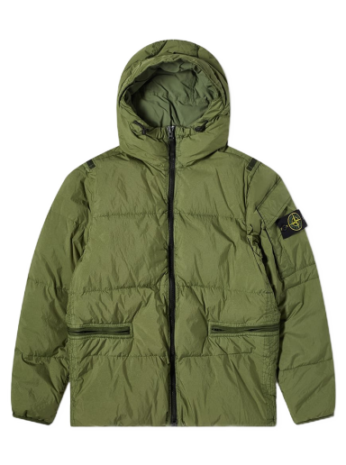 Bunda Stone Island Crinkle Reps Down Jacket Zelené | 771540223-V0058