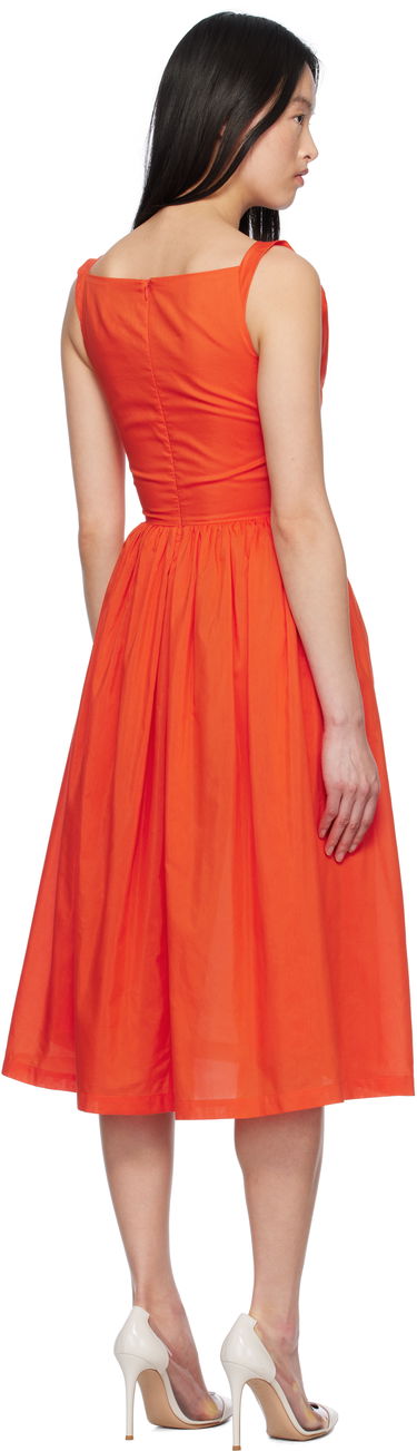 Šaty Vivienne Westwood Vivienne Westwood Sunday Midi Dress Oranžová | 1101032Z-W012U-, 2