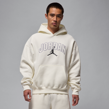 Mikina Jordan Jordan Brooklyn Fleece Relaxed Hoodie Biela | IB7241-133, 1