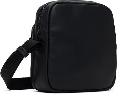 Taška cez rameno BOSS HUGO Reporter Faux-Leather Bag Čierna | 50535705, 2
