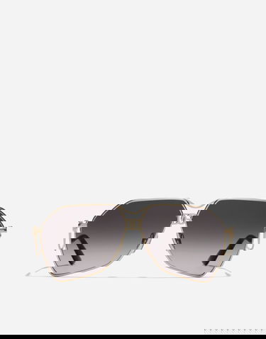 Slnečné okuliare Dolce & Gabbana Dg Filo Geometric Metal-Frame Gradient Lens Sunglasses New Arrivals Onesize Metalická | VG2326VM2799V000, 0