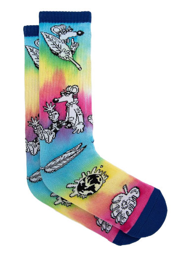 x Steven Harrington Tie-dye Crew Socks