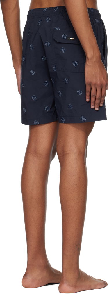 Plavky BOSS BOSS Quick-Dry Swim Shorts Navy | 50535785, 2