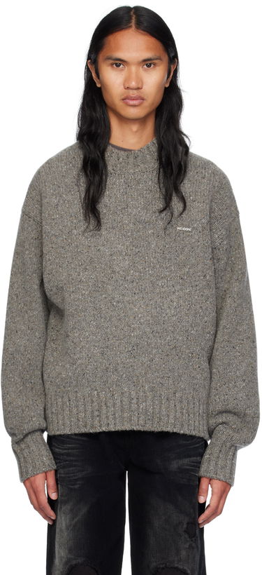 Sveter We11done Chunky Knit Sweater Šedá | WD-KT2-24-626-U-DG, 0