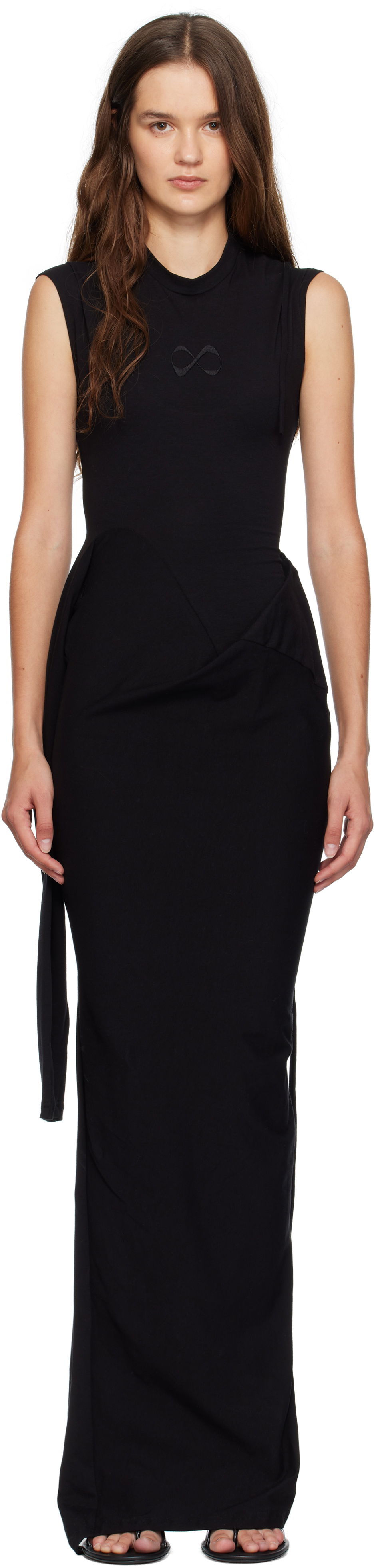Šaty Ottolinger Ottolinger Sleevy Maxi Dress Čierna | 115-502315-01, 0