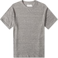 Tričko Officine Générale Officine Generale Mini Stripe T-Shirt "Ecru/Heather" Šedá | S23-MTEE-203, 1