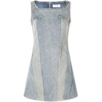 Regenerated Denim Mini Dress