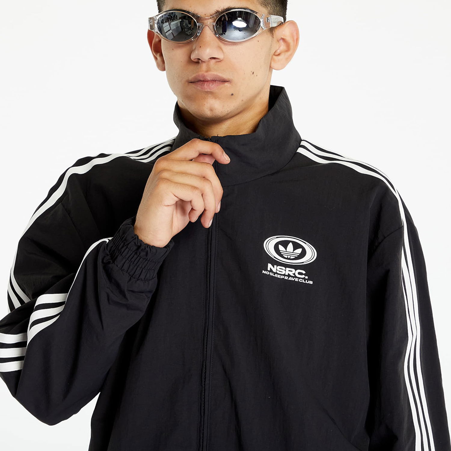 Bunda adidas Originals No Sleep Rave Club NSRC Track Top Čierna | IL4969, 1