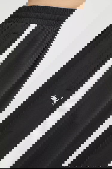 Sukňa Puma Midi A-line Skirt with Elastic Waist and Side Stripe Čierna | 633438, 3