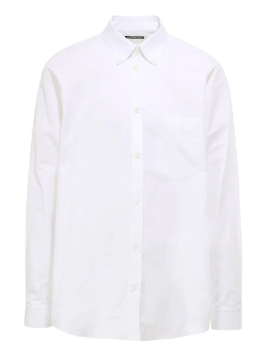 Košeľa Balenciaga Sponsor Logo Shirt Biela | 642291TYB189000
