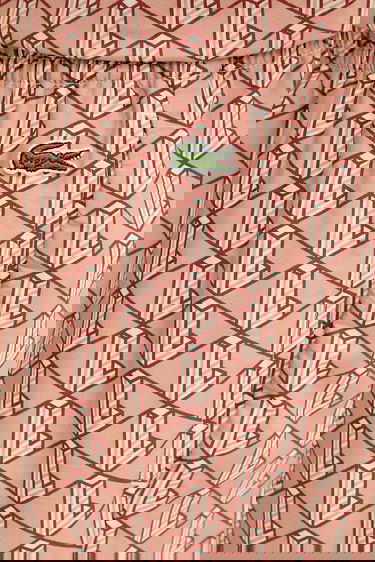 Šortky Lacoste Lacoste Monogram Print Shorts Oranžová | GH9928, 3