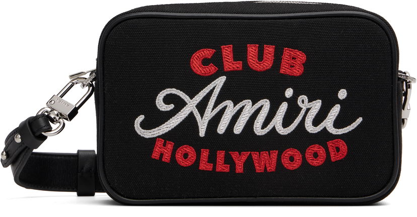 Taška cez rameno AMIRI AMIRI 'Club' Camera Bag Čierna | AMBGCM1030