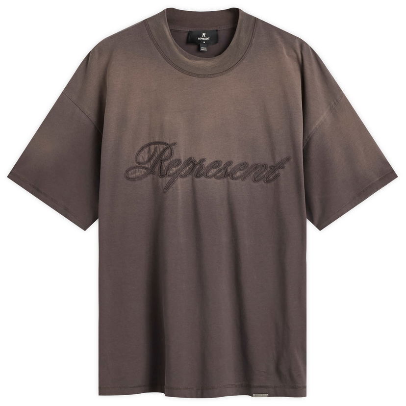 Tričko Represent Clo Rep Reverse Applique T-Shirt Hnedá | MLM100161-17