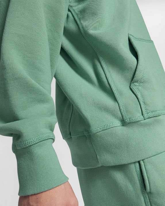 Mikina Converse Loose Fit Pullover Hoodie Zelené | 10025917-A06