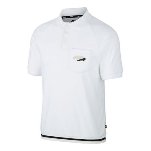 Polo tričko Nike SB SB Skateboard Short Sleeve Polo Shirt Biela | CI7190-100