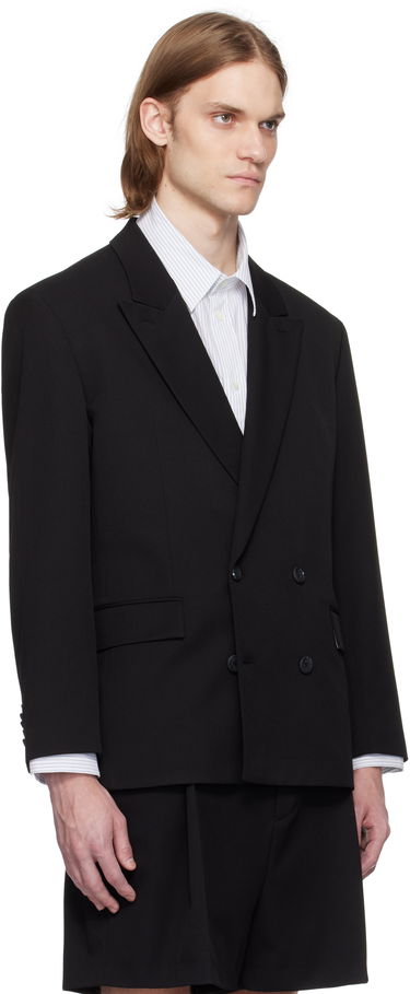 Bunda BOSS Hugo Double-Breasted Blazer Čierna | 50538053, 1