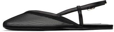 Doplnky AMI AMI Paris Slingback Ballerina Flats Čierna | FSV807.AW0076, 2