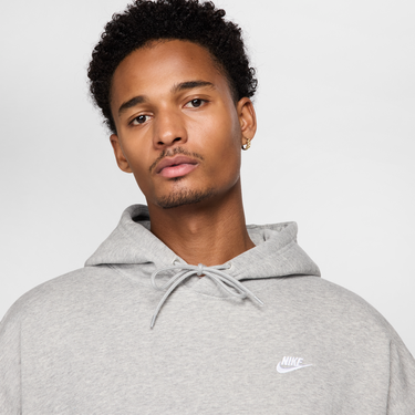 Mikina Nike Sportswear Club Fleece Hoodie Šedá | IB6484-063, 4