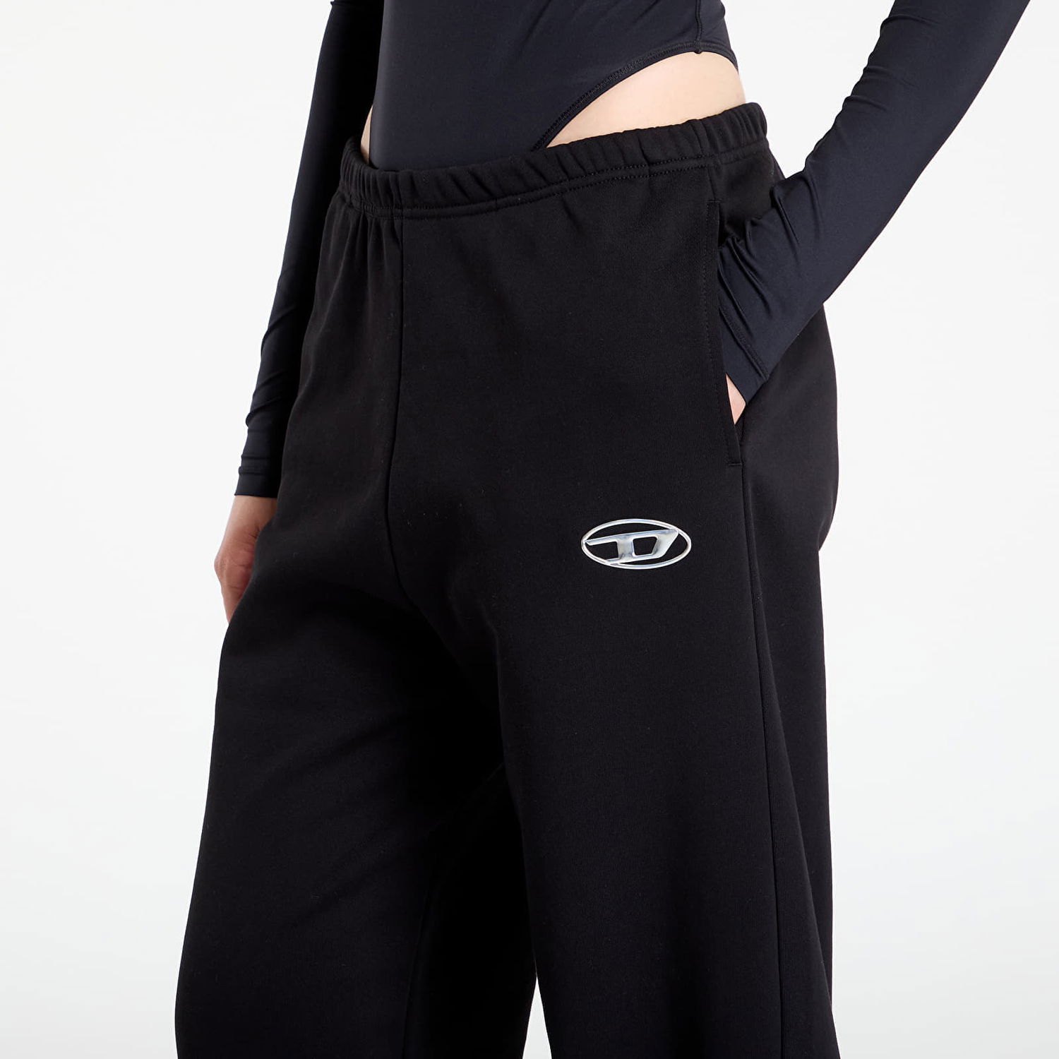 Tepláky Diesel Diesel P-Lacyn-Od Sweatpants Čierna | A19447_0BMBJ 9XX, 1