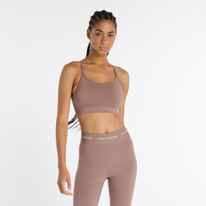 Podprsenka New Balance Impact Training Sports Bra Hnedá | NBWB51039EAS