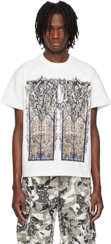 Tričko Who Decides War Who Decides War Ignatius Graphic Short Sleeve T-Shirt Biela | 1110280001SS25, 0