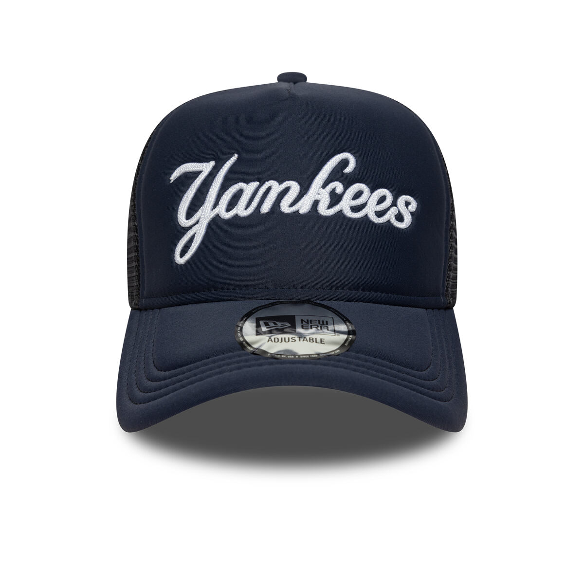 Šiltovka New Era MLB Foam Script 9FORTY Trucker NY Yankees Adjustable Navy | 60691182, 1