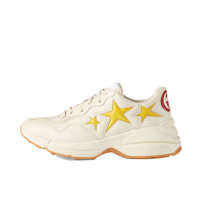 Tenisky a topánky Gucci Rython 'Stars' Biela | 660939 2SH10 9560