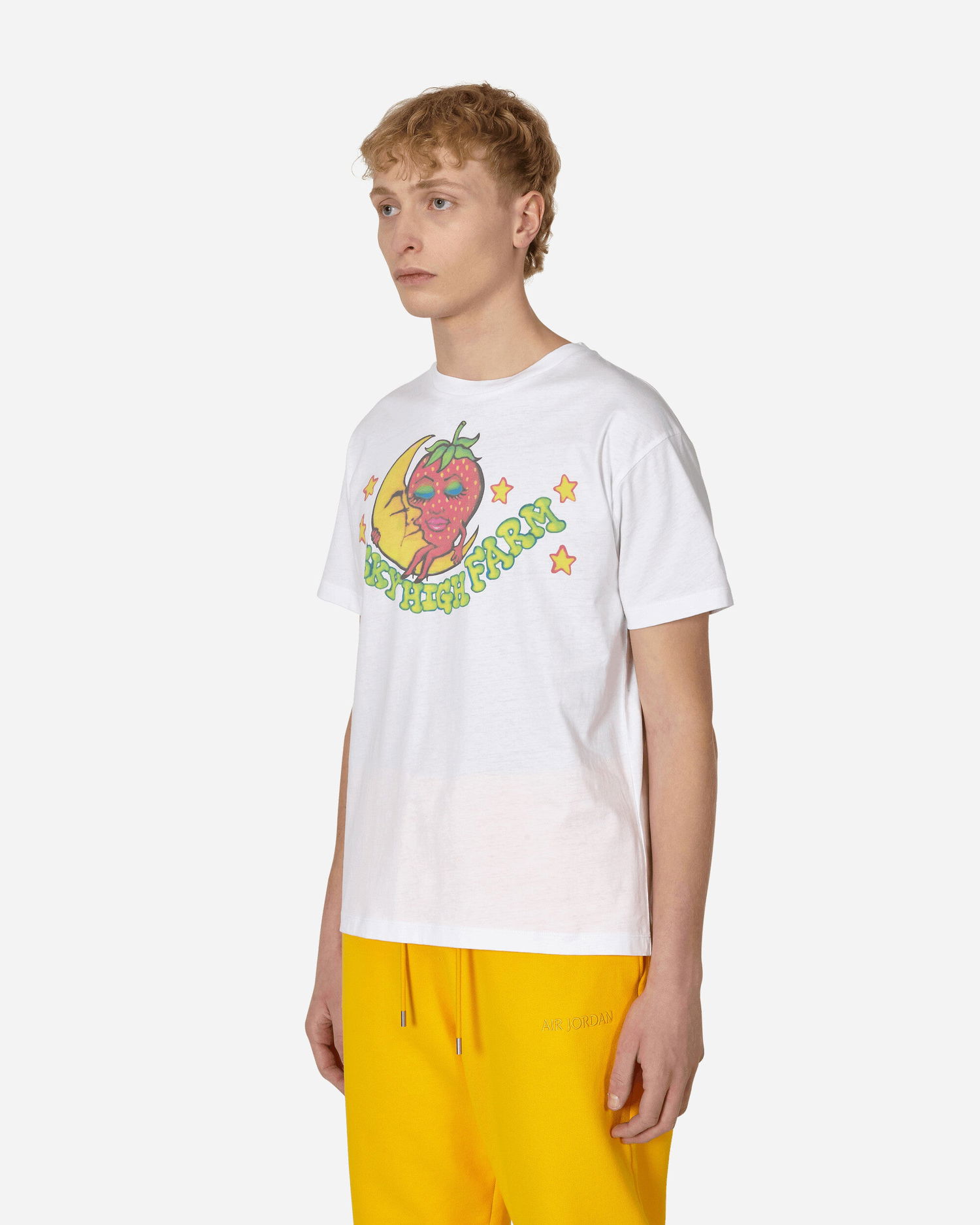 Tričko Sky High Farm Printed T-Shirt Biela | SHF03T031 2, 1