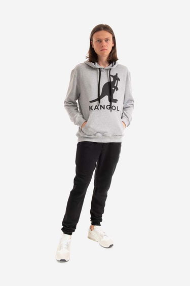 Mikina Kangol Hood Čierna | KLEU001, 1