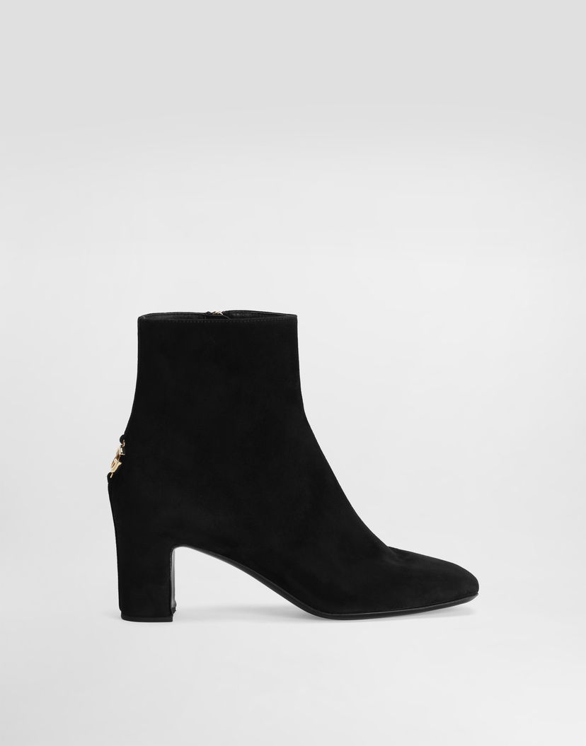 Doplnky Dolce & Gabbana Dolce & Gabbana Suede Ankle Boots Čierna | CT1092A127580999