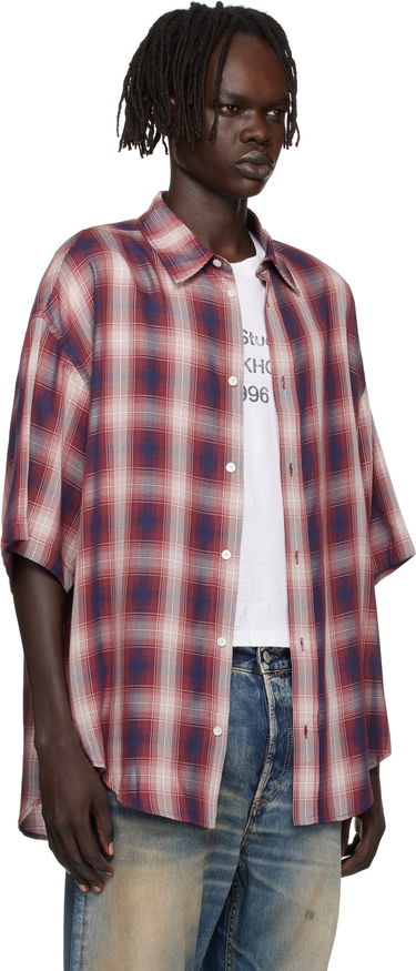 Košeľa Acne Studios Acne Studios Checked Button-Up Shirt Červená | CB0116-, 1