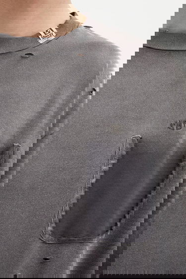 Tričko Maison MIHARA YASUHIRO Maison MIHARA YASUHIRO Sun Faded Pocket T-Shirt Šedá | A14TS611, 3