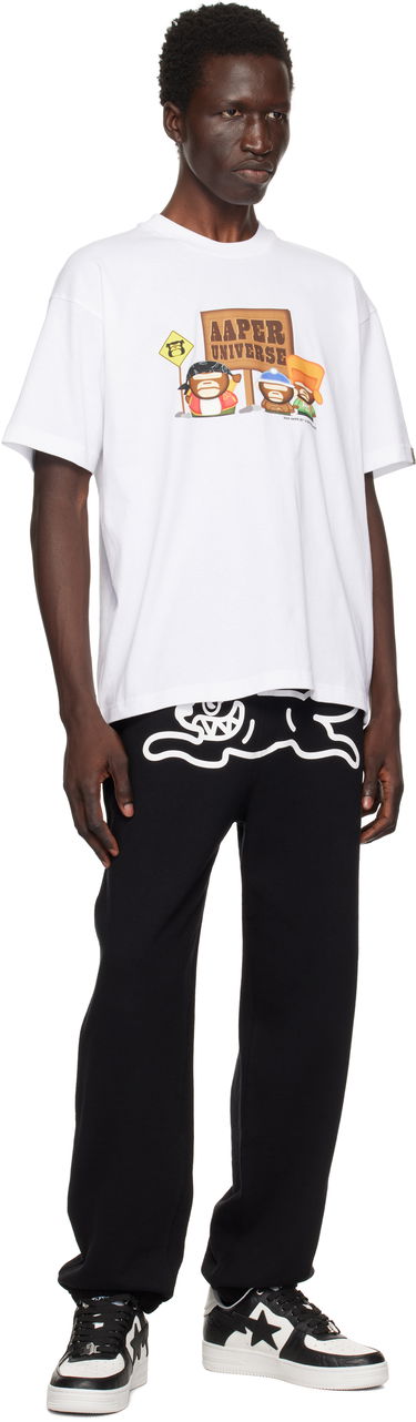 Tričko AAPE by A Bathing Ape AAPE by A Bathing Ape 'AAPER Universe' Graphic T-Shirt Biela | AAPTEM1573XXNWHX, 3