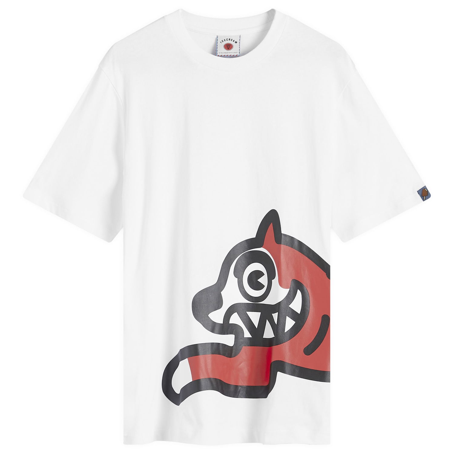 Tričko BBC IceCream ICECREAM Jumbo Running Dog T-Shirt Biela | IC24235-WH, 1