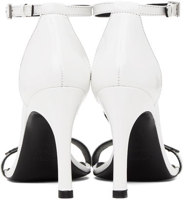 Tenisky a topánky Coperni Skinny Strap Logo Heeled Sandals Biela | COPSH44425, 1