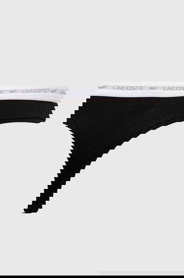 Nohavičky Lacoste UNDERWEAR THONG Čierna | 8F1341-031, 3