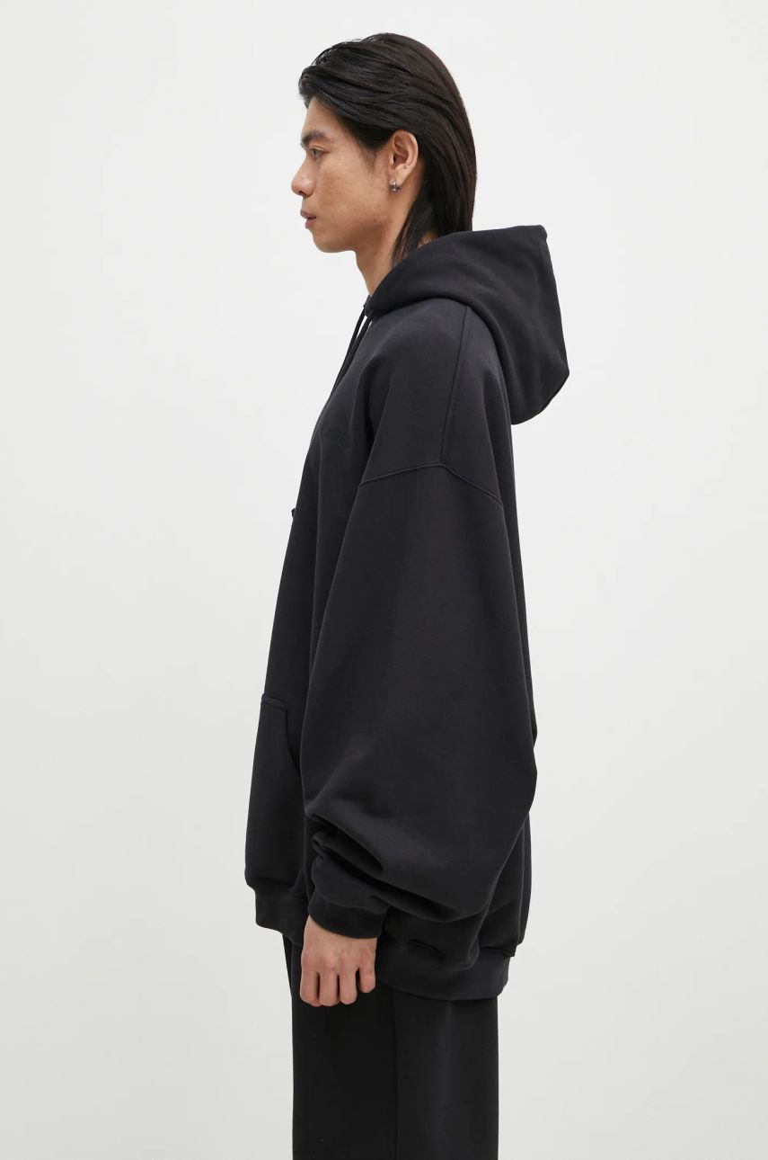 Mikina VETEMENTS Embroidered Logo Hoodie Čierna | UA66HD780B, 1