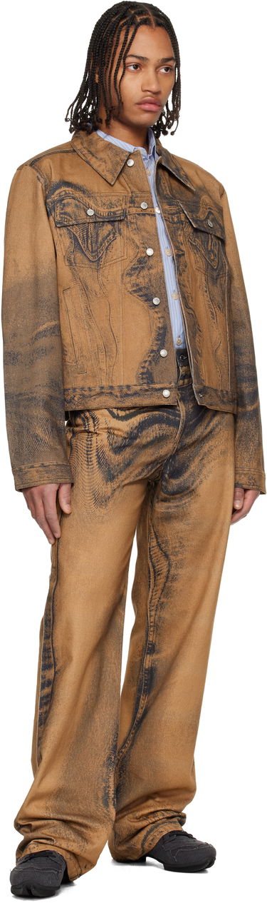 Bunda Camper Distorted Print Denim Jacket Rôznofarebný | AU00005-010, 3