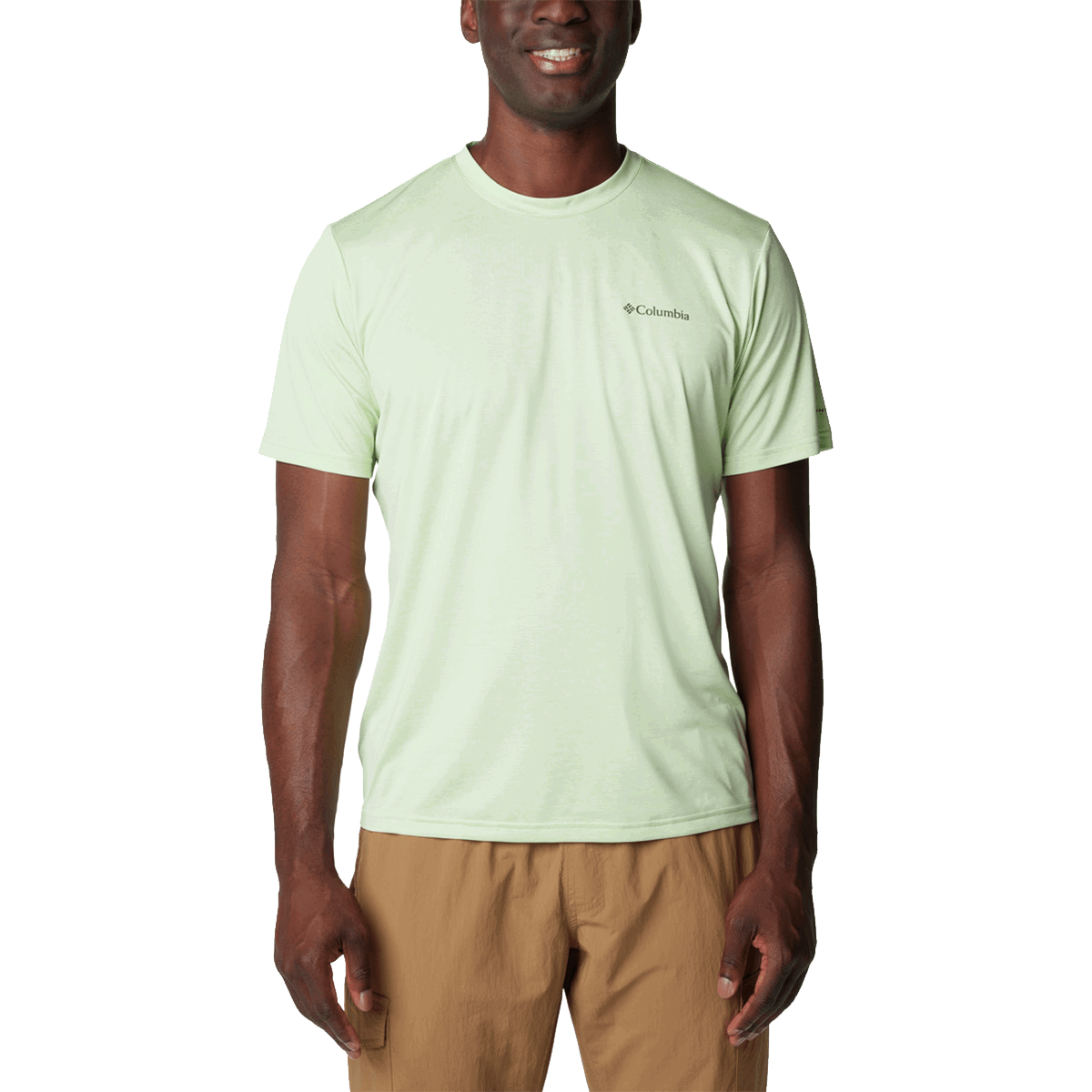 Tričko Columbia Hike Crew Neck T-Shirt Zelené | 1990391349, 0