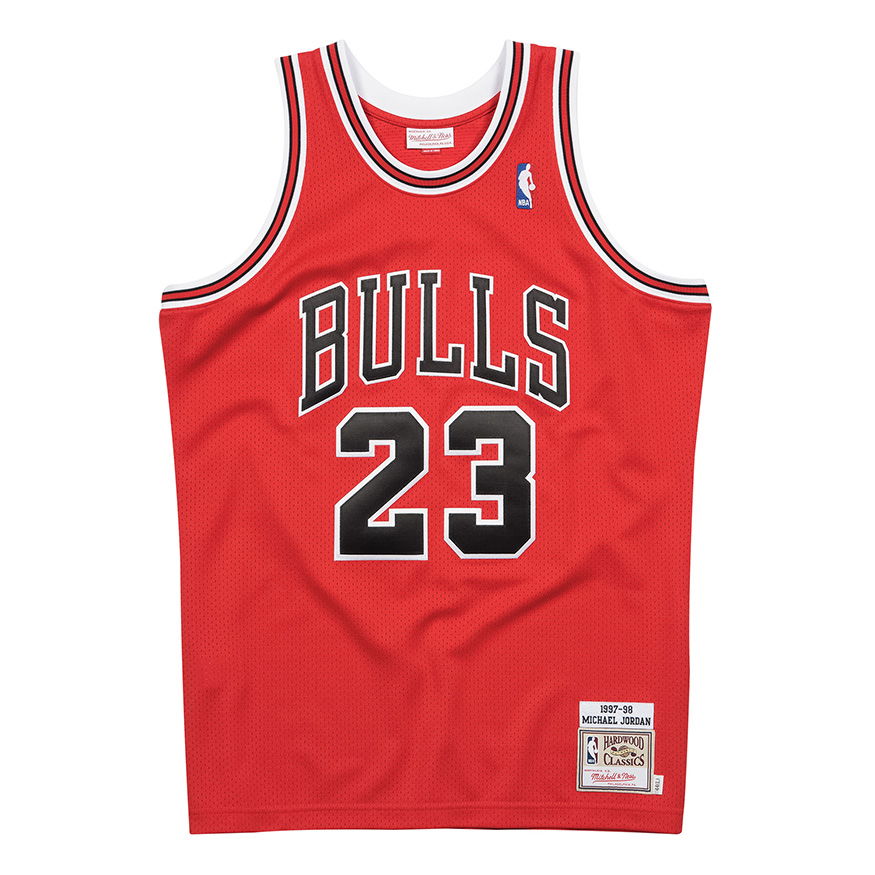 Dres Mitchell & Ness NBA Michael Jordan Chicago Bulls - 1997-98 Authentic Jersey Červená | AJY4CP19016-CBUUNRD97MJO, 0