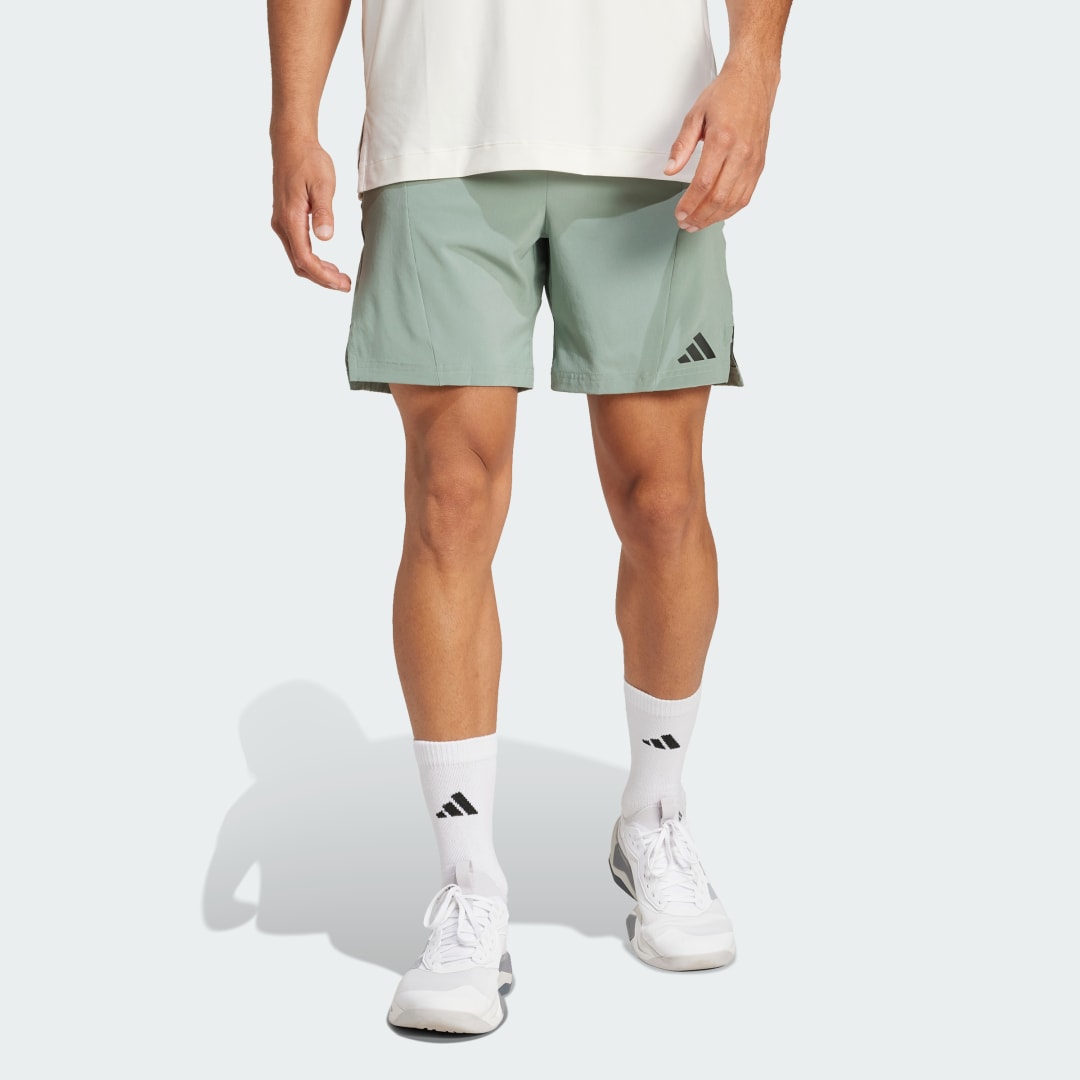 Šortky adidas Performance Training Workout Shorts Zelené | JI8138, 0