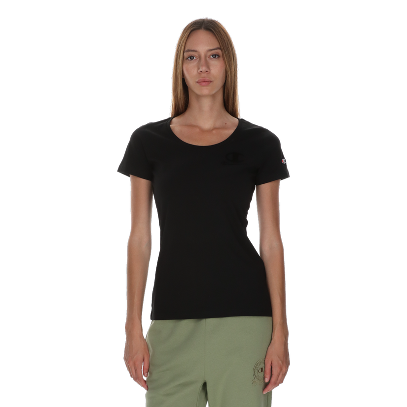 Tričko Champion Crewneck T-Shirt Čierna | 118568-KK001