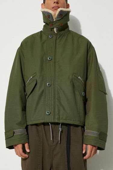 Bomber bunda KENZO Army Blouson Jacket Zelené | FE65BL1499OB.51, 0